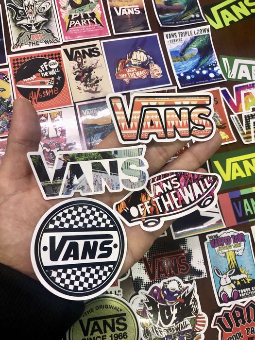 Pack 100 Stickers Vans