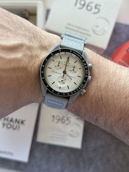 The Omega × Swatch Speedmaster MoonSwatch 1965