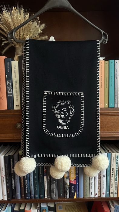 Вовняний шарф Gunia ручної роботи