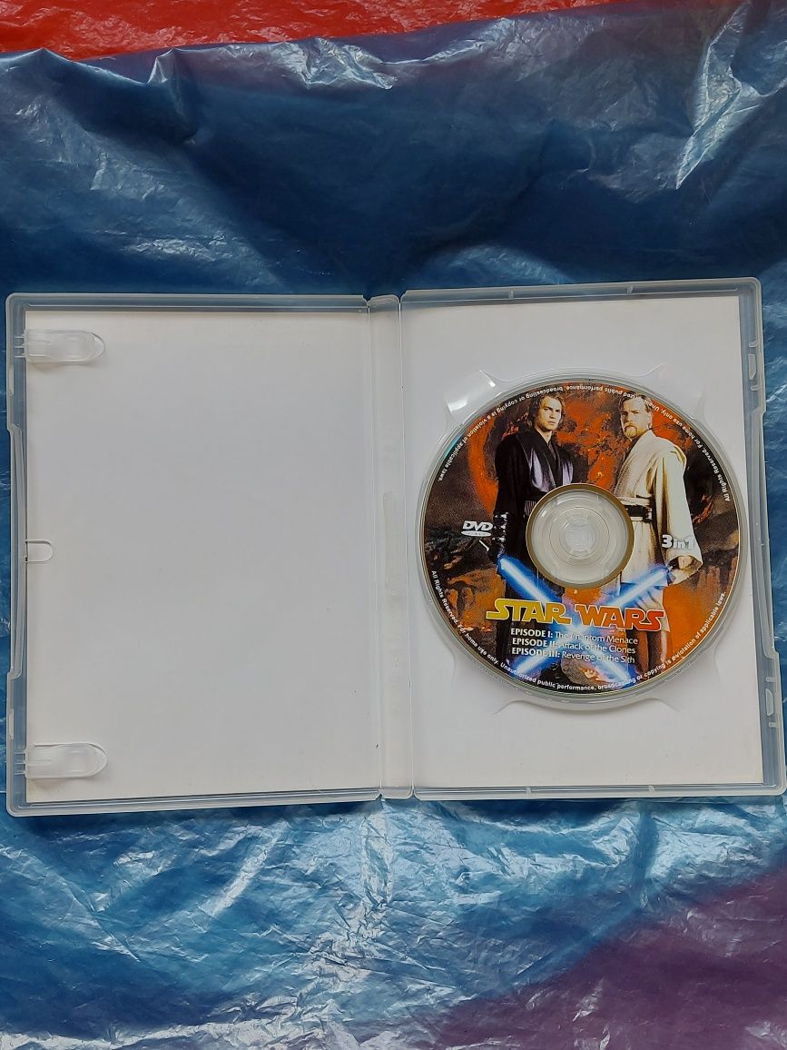 Płyta DVD STAR WARS Specjalna Edycja 2w1 1999r/2002r/2005r