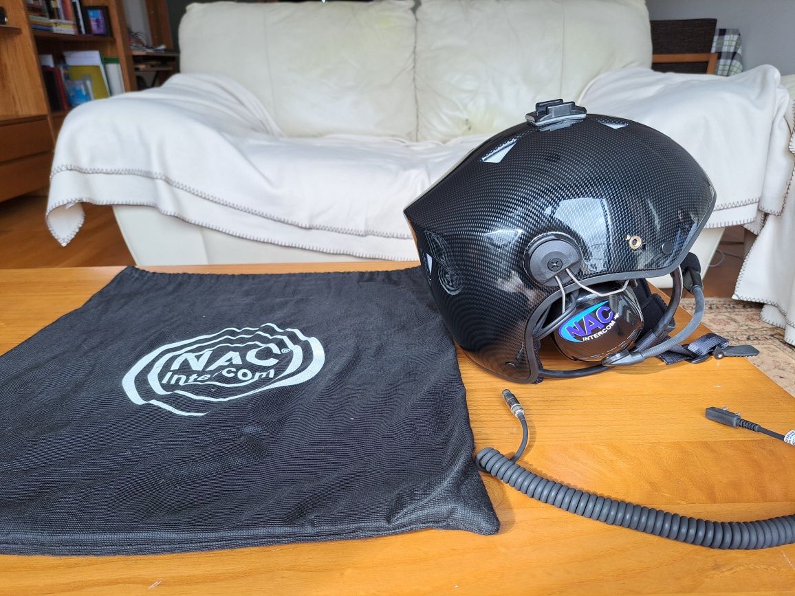 Capacete Paramotor NAC Intercom