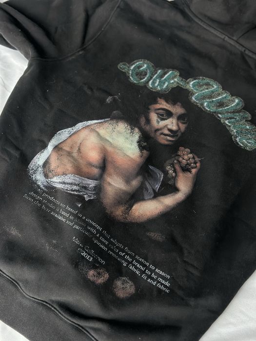 Худі Off-White Bacchus Skate graphic-print | Світшот Офф Вайт