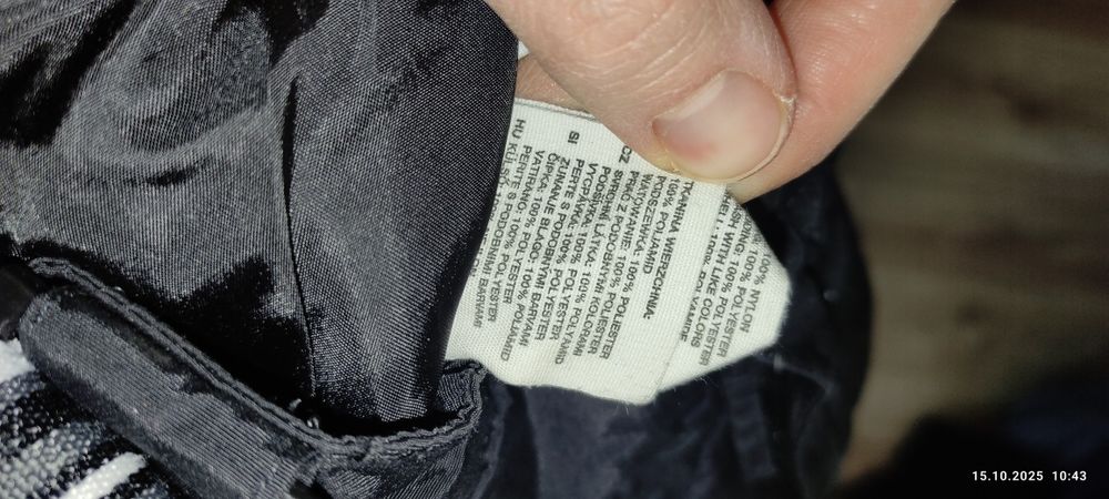 Spodnie zimowe śniegowe na szelkach h&m