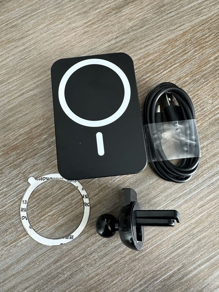 Автомобільний тримач з безпровідною зарядкою MagSafe iPhone 15w