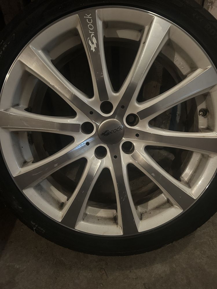 Sprzedam koła aluminiowe 5x108 ford mondeo mk4 et45 18”