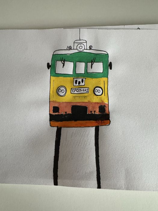 Rysunki pociągów na zamównienie