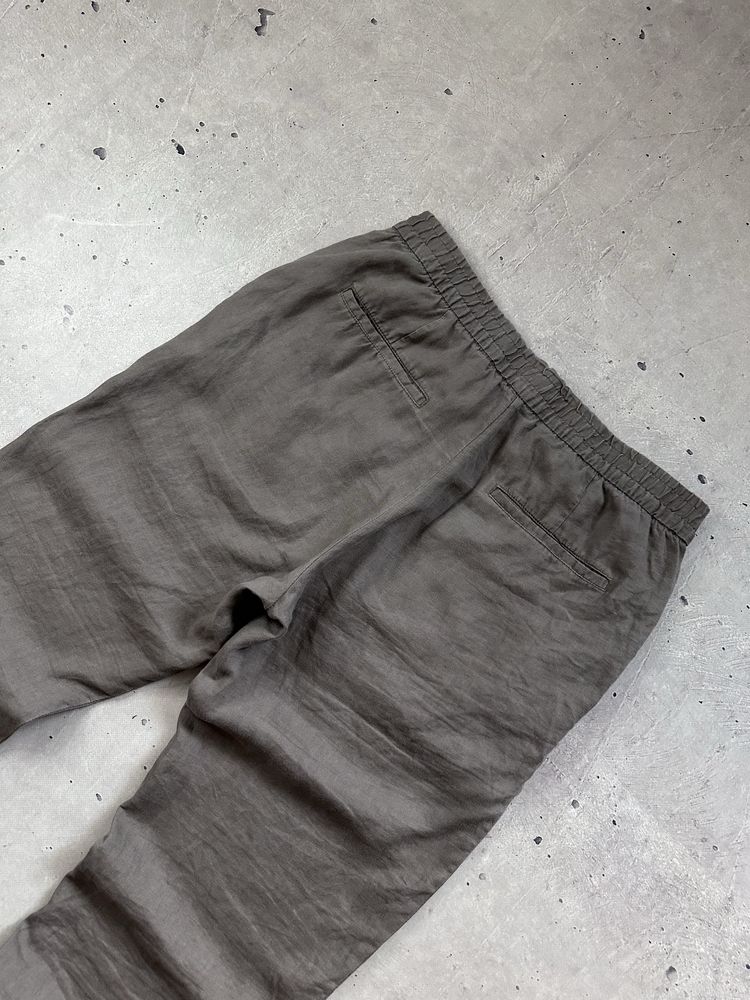H&m linen men’s pants old money чоловічі легкі штани льон