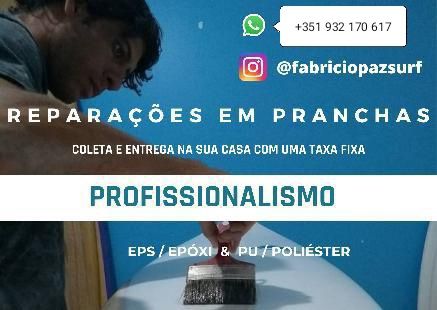 Reparações em pranchas de surf