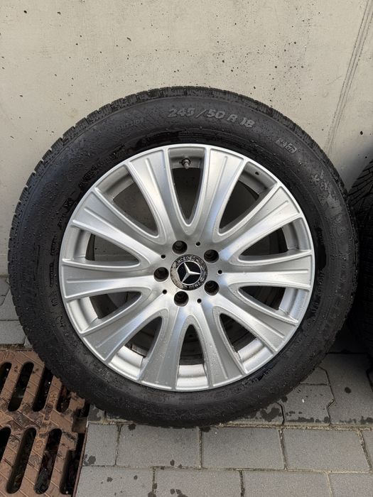 245/50/18 R18 Mercedes 5x112 ET41 8Jx18 zimowe Michelin Pilot Alpin