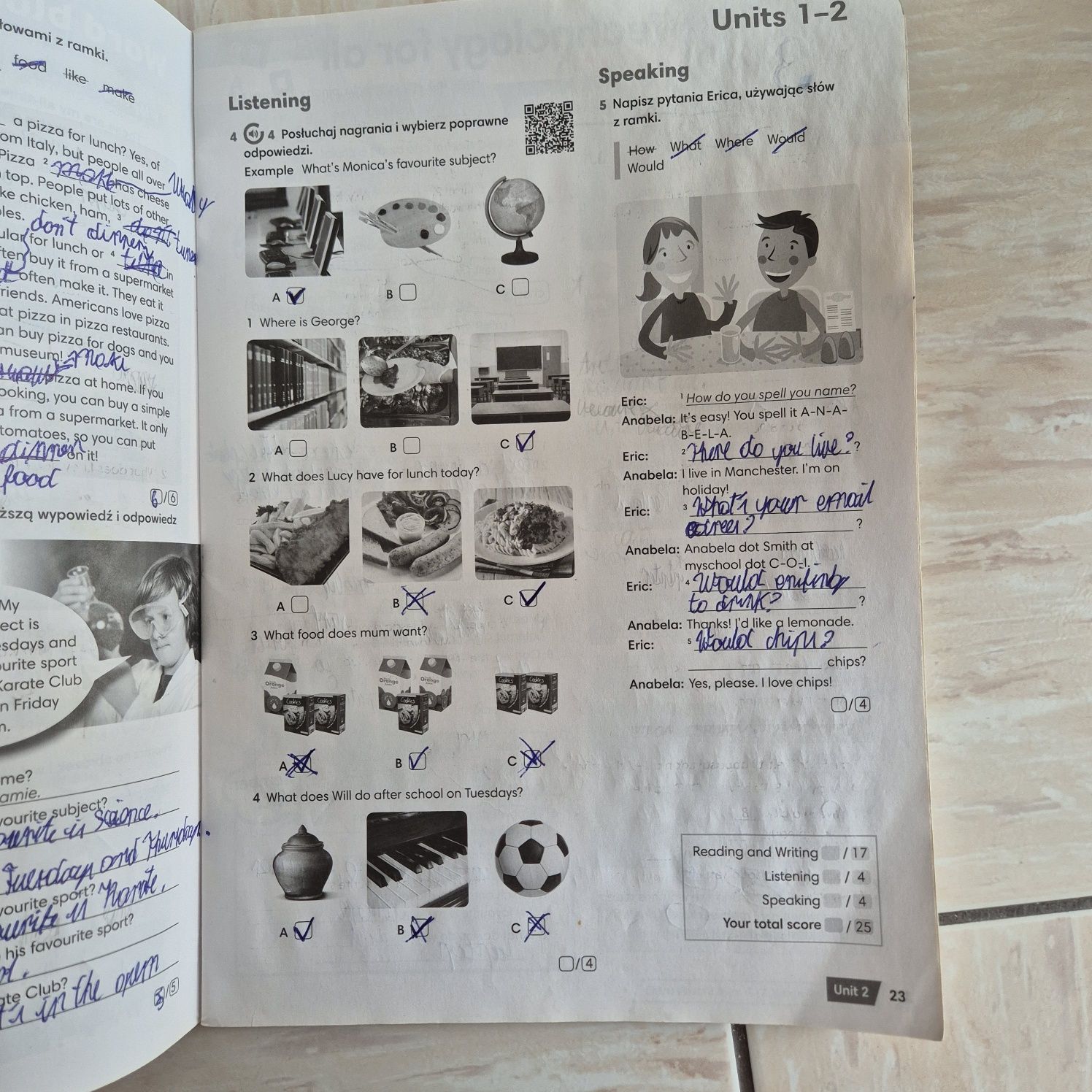 English class a1+ zeszyt ćwiczeń