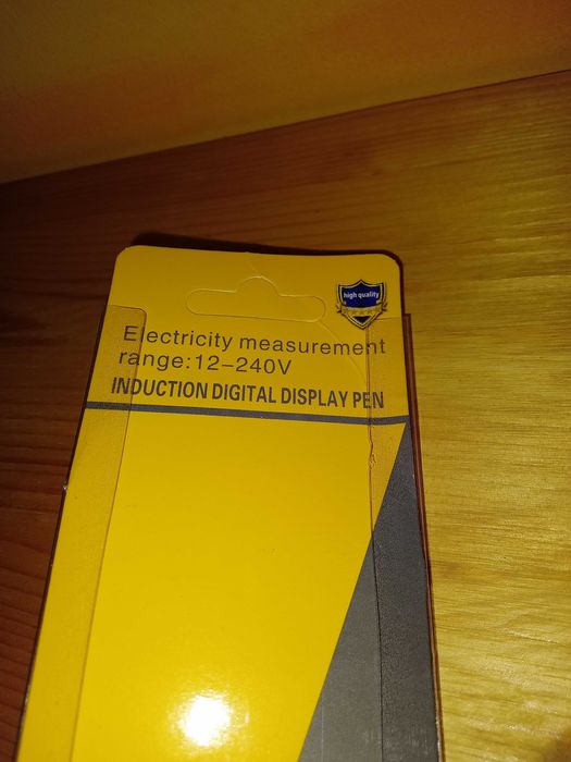 Indukcyjny czujnik napięcia Pen Voltmeter 70-250V, kontrolka, nowa.