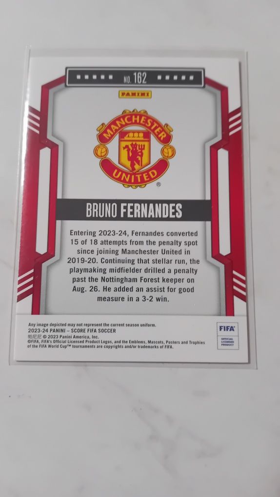 Panini Fifa Score 2024 Bruno Fernandes /30