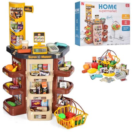 Игровой набор Магазин Супермаркет 668-87 дитячий магазин 47 предметов