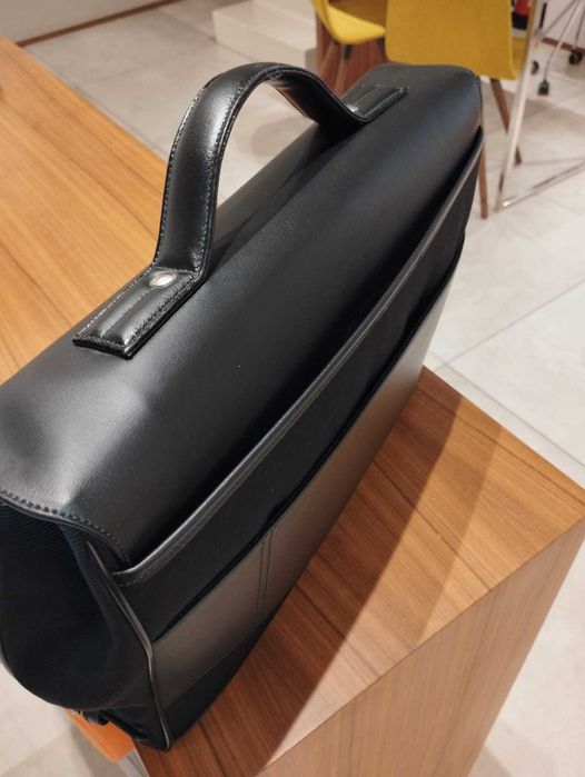 Montblanc nightflight double gusset Briefcase 8772
кожаный портфель