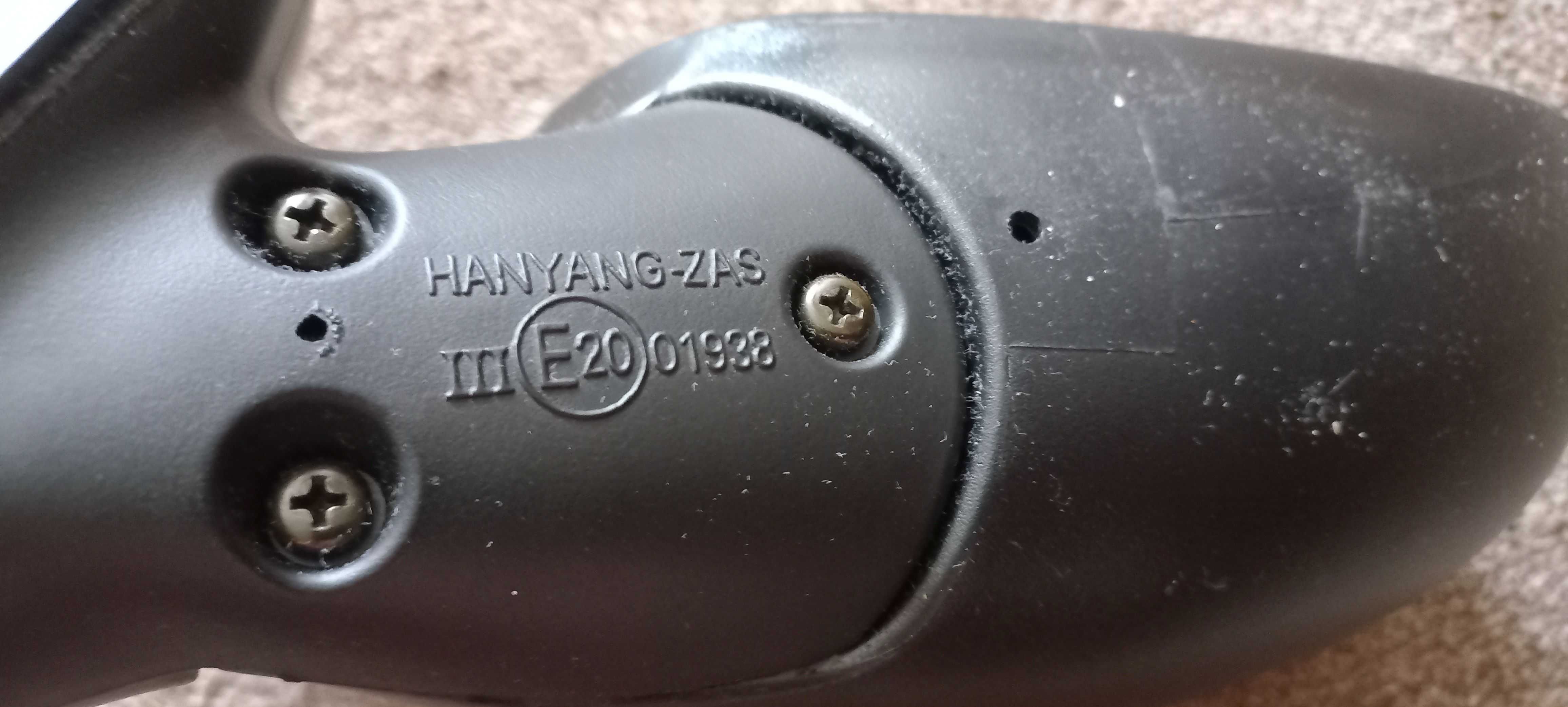 Lusterko Daewoo Lanos czarne, prawe, Hanyang-ZAS