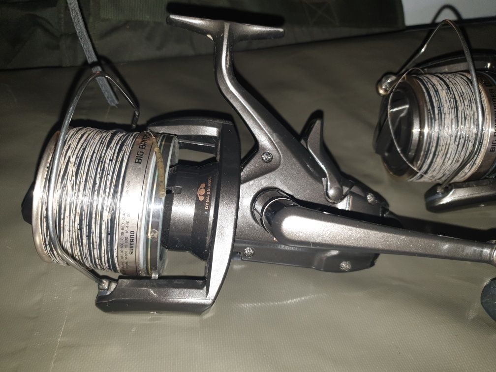 2×Shimano BIG BAITRUNNER LC +2 szpule zapasowe