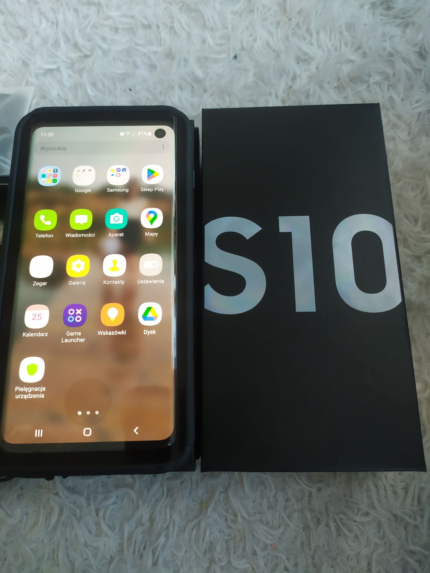 Samsung s10 128gb/8gb stan idealny pancerne wodoszczelne etui