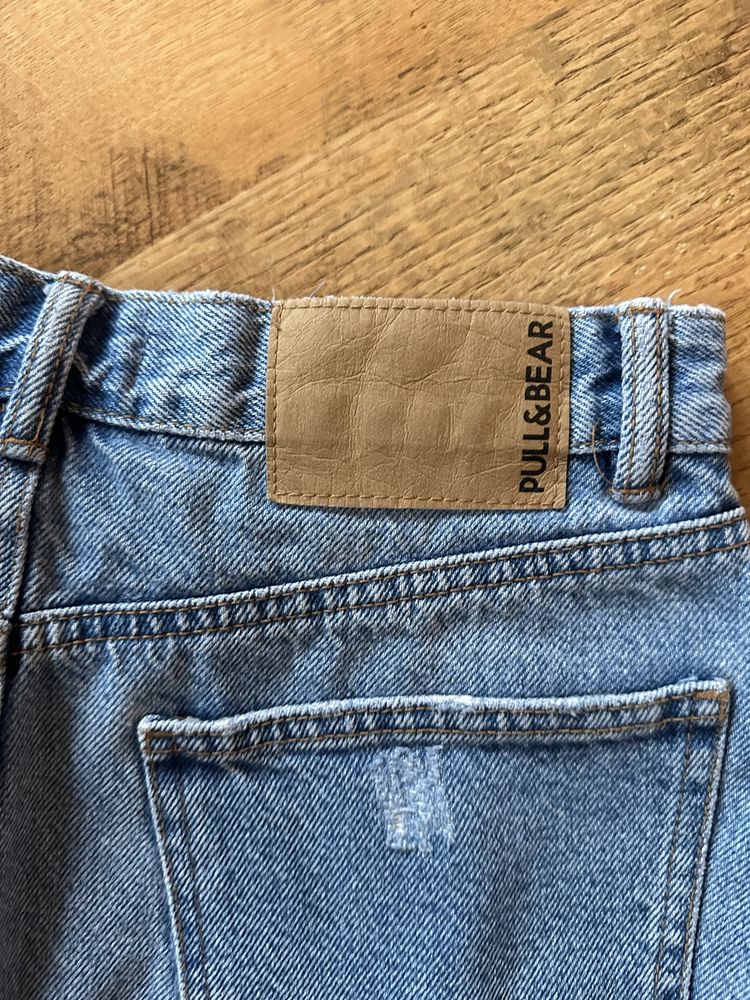 Spodnica mini Pull&Bear M/38 jeans jeansowa