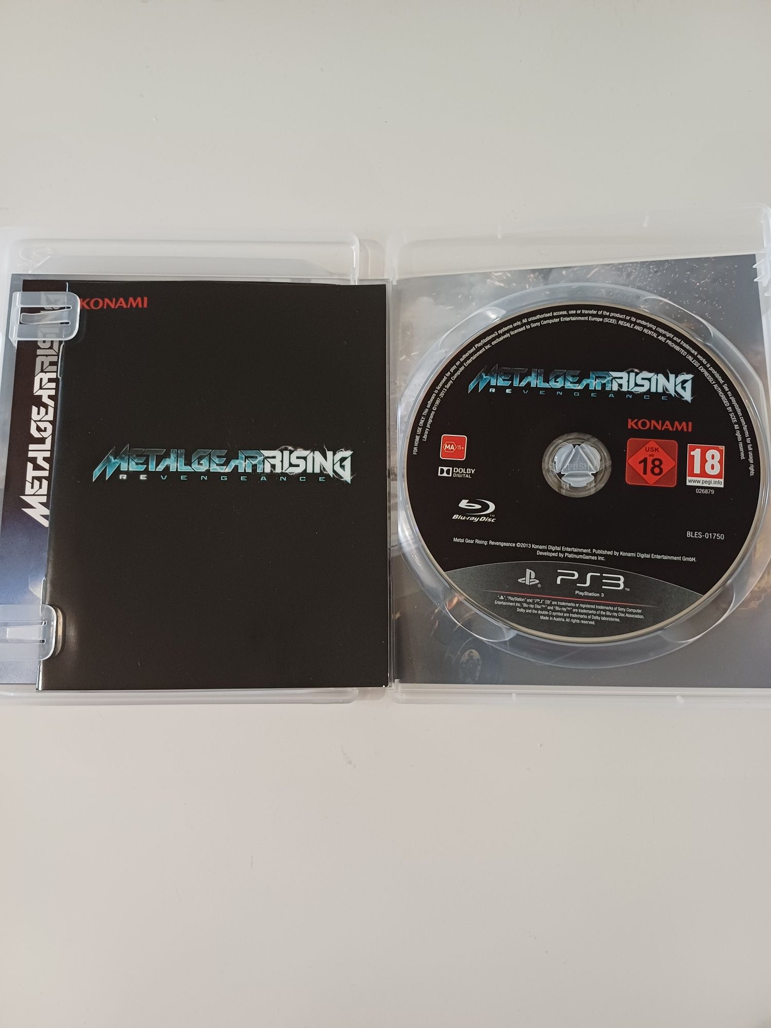 Metal Gear Rising Revengeance Sony PlayStation PS3