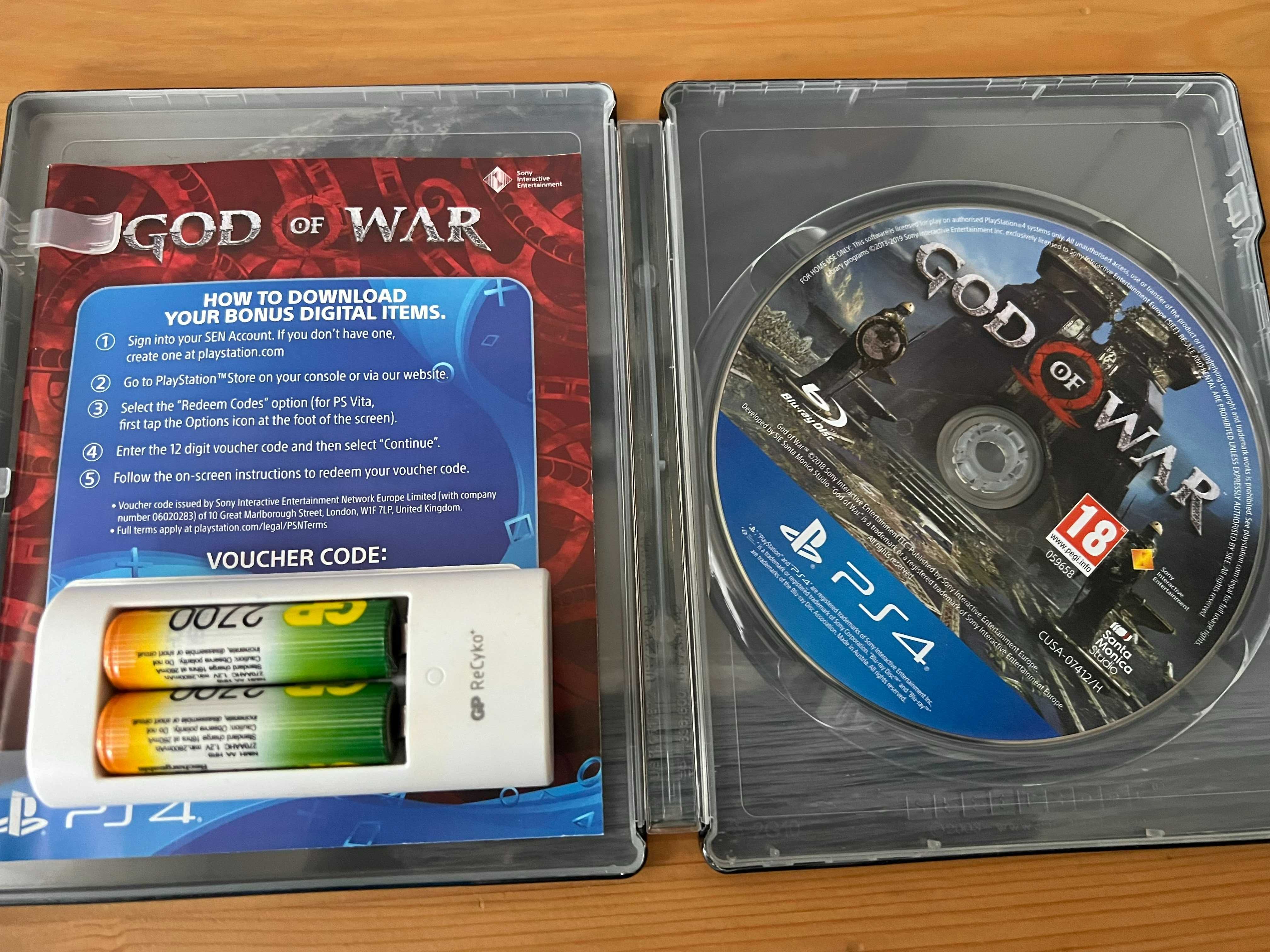 God of War Edycja Specjalna Limitowana Ps4/P5 unikat nowa.