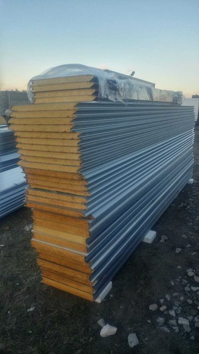 Płyta warstwowa 40mm/ długości od 2-4m, mix kolorów/ NOWA II gat