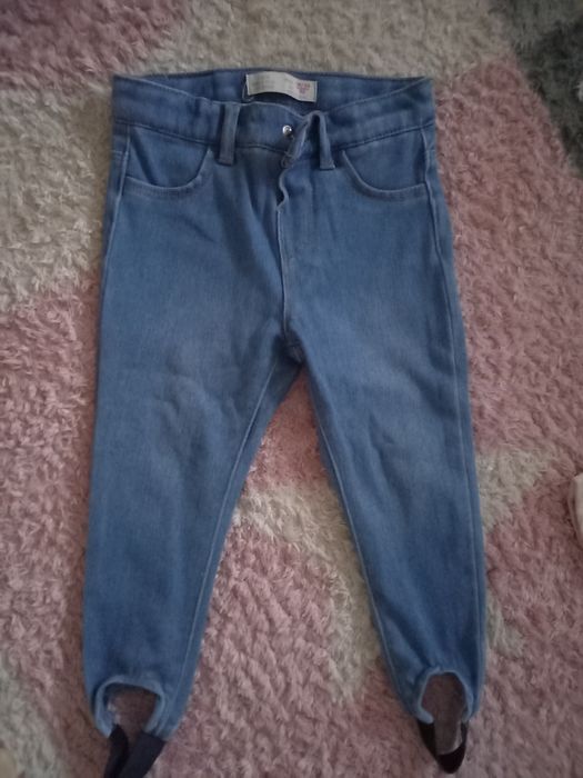Leginsy zara 92  z gumką