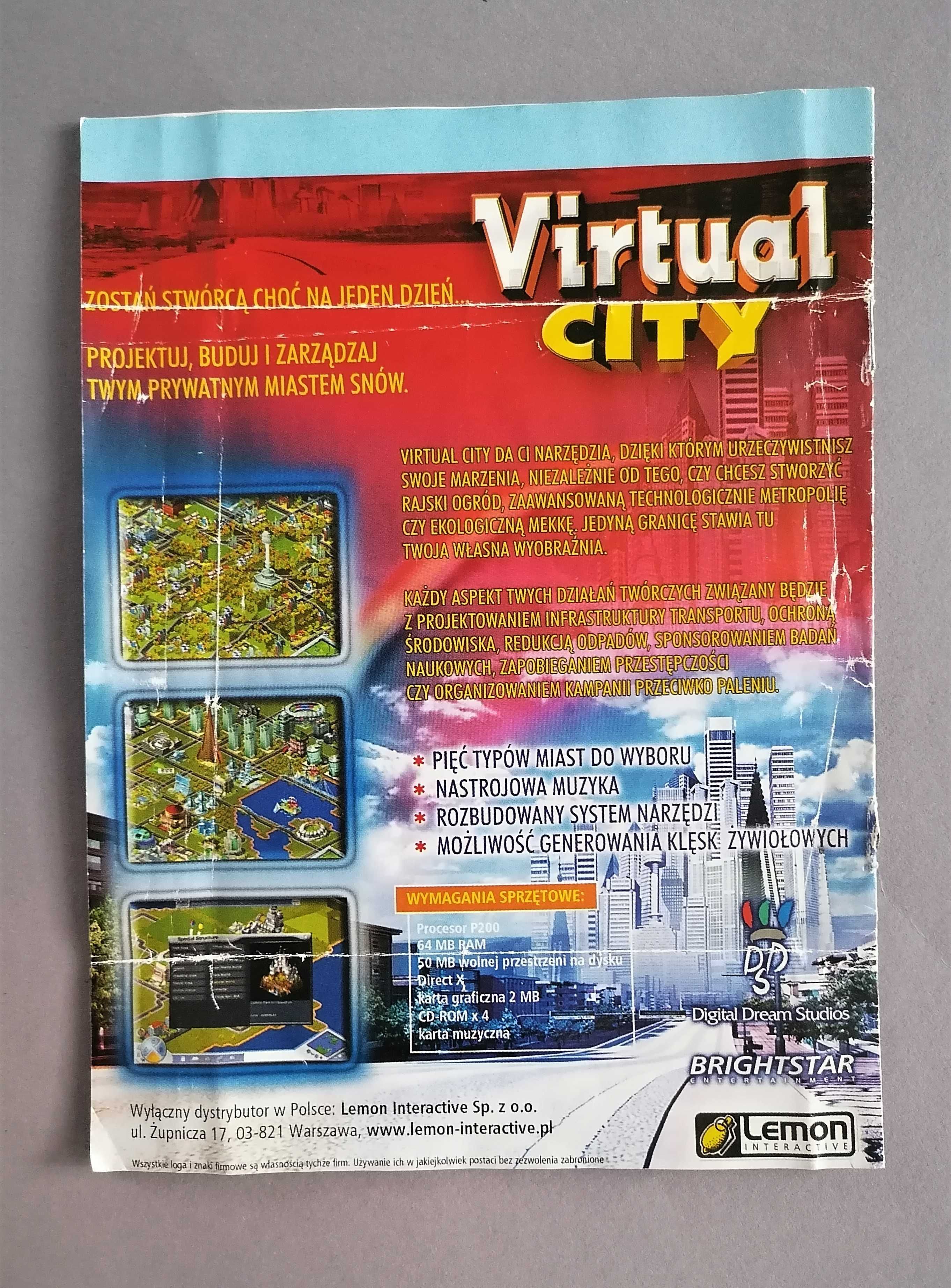 Virtual City + instrukcja po polsku