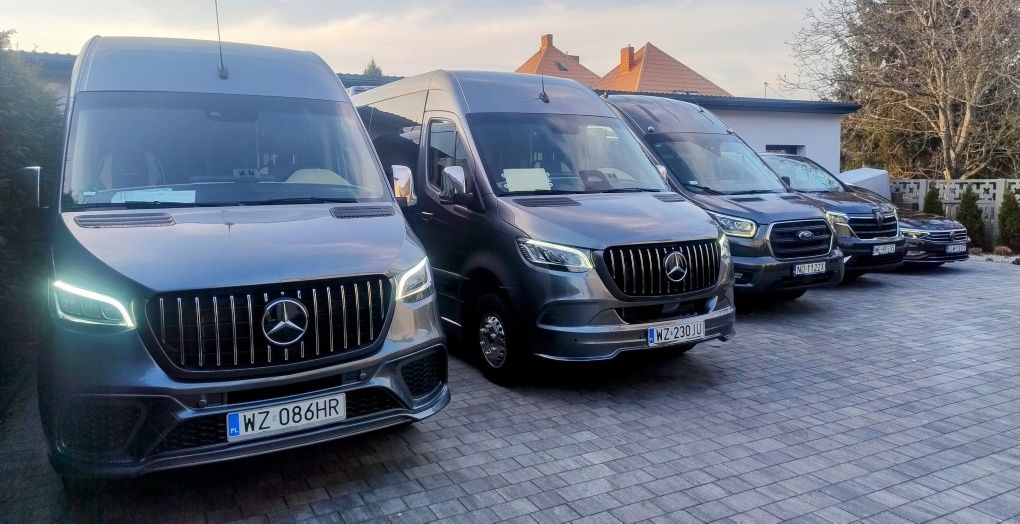 Wynajem Busa z kierowcą 6,7,8,20 osobowego/przewóz osób/ autobus