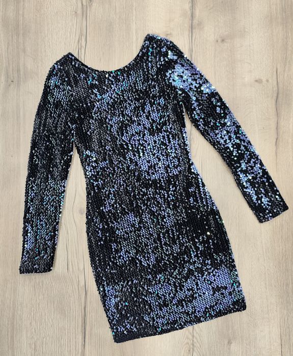 Sukienka cekiny XS cudo