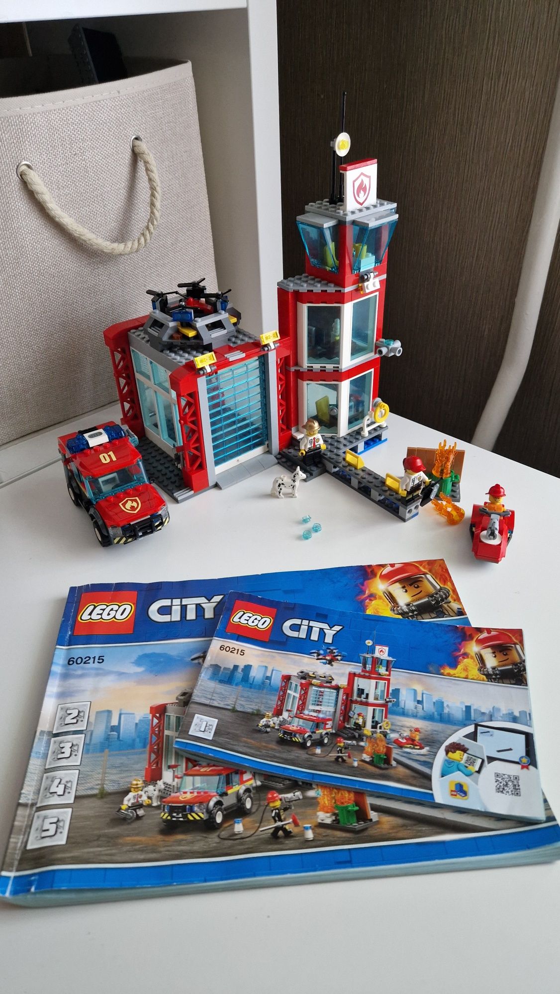 Конструктор 5+,  LEGO City Пожежне депо (60215)