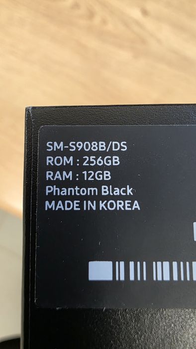 Samsung S22 ultra, Black, ROM 256GB, RAM 12GB,  stan bardzo dobry. FV