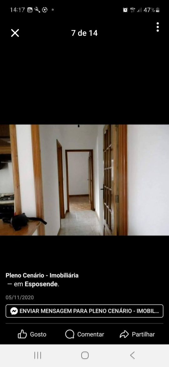 Apartamento t1 no centro de Esposende