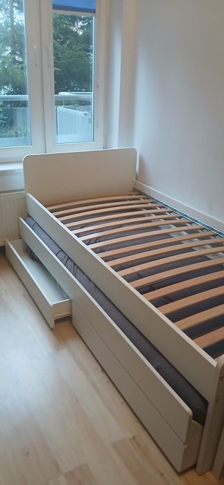 Łóżko podwójne ikea