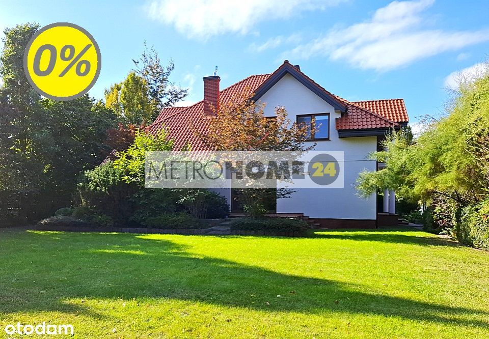 0% Prowizji - Stylowy dom z dużym ogrodem w dobrej lokalizacji -Zawady
