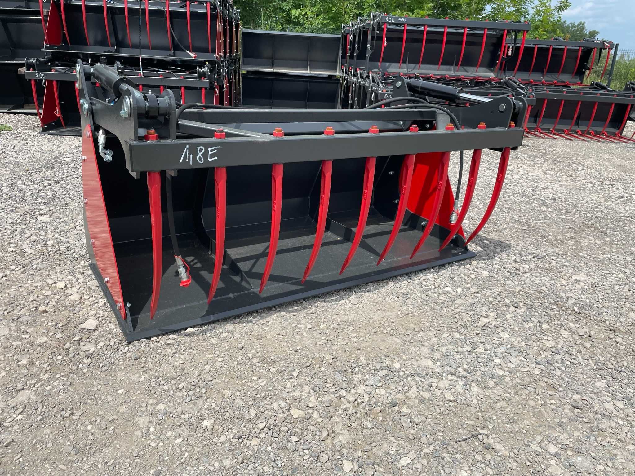 Łyżko Krokodyl Do Obornika Na Ładowacz Czołowy - METEL TECHNIK