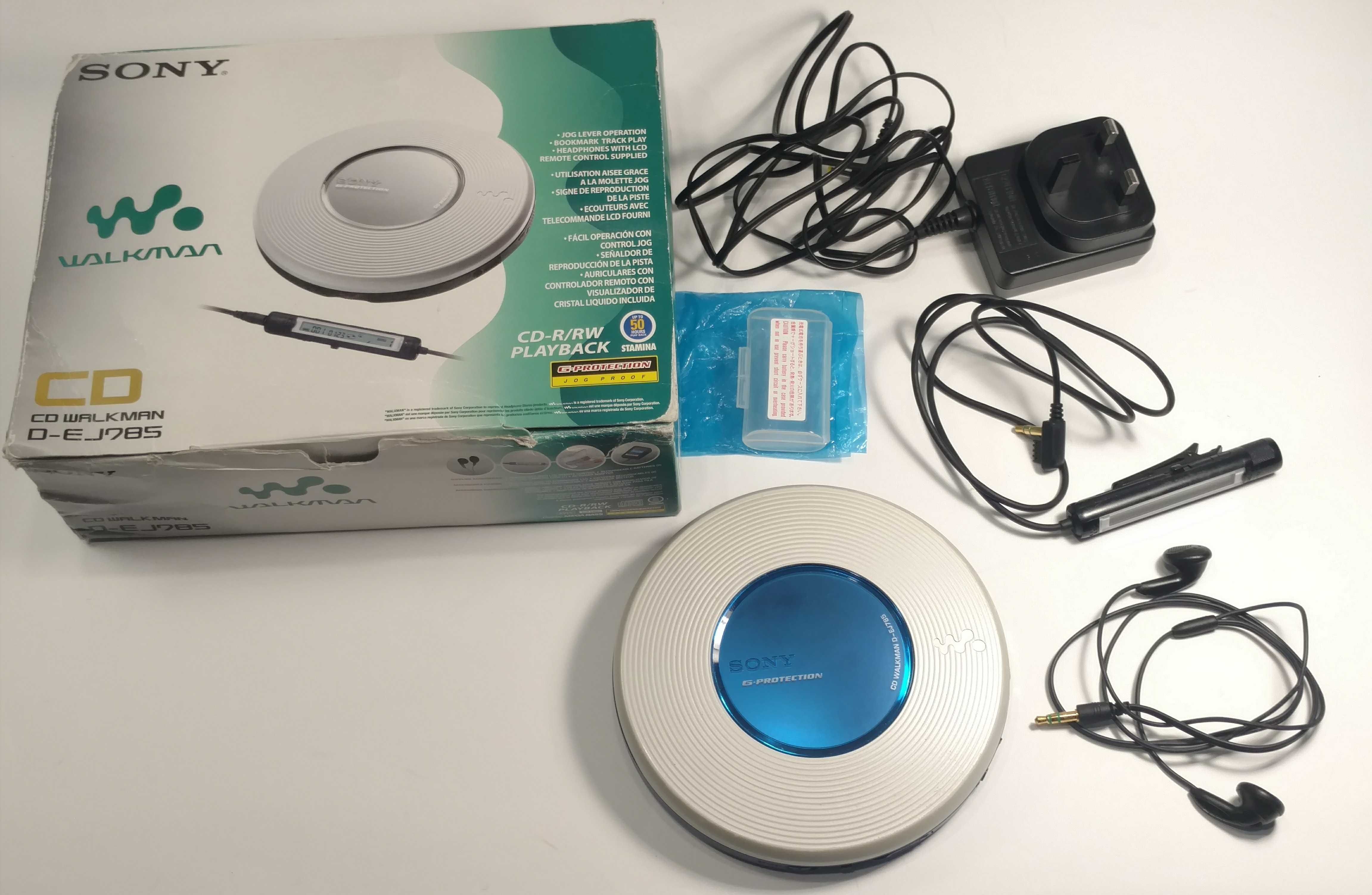 CD MP3 плеер SONY Walkman D-EJ785