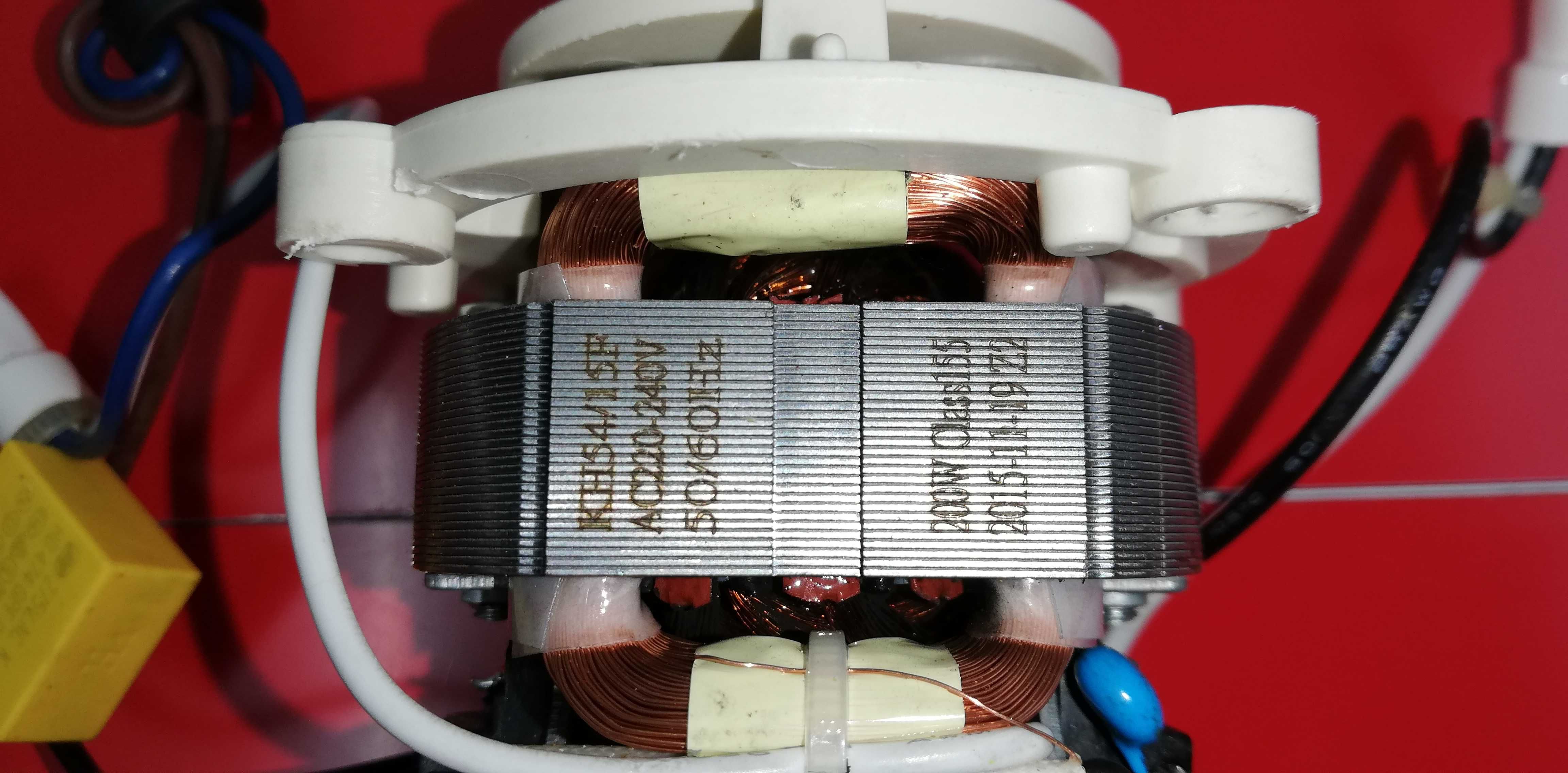 Мотор измельчителя Delimano MC343 электродвигатель 220V 200W в сборе