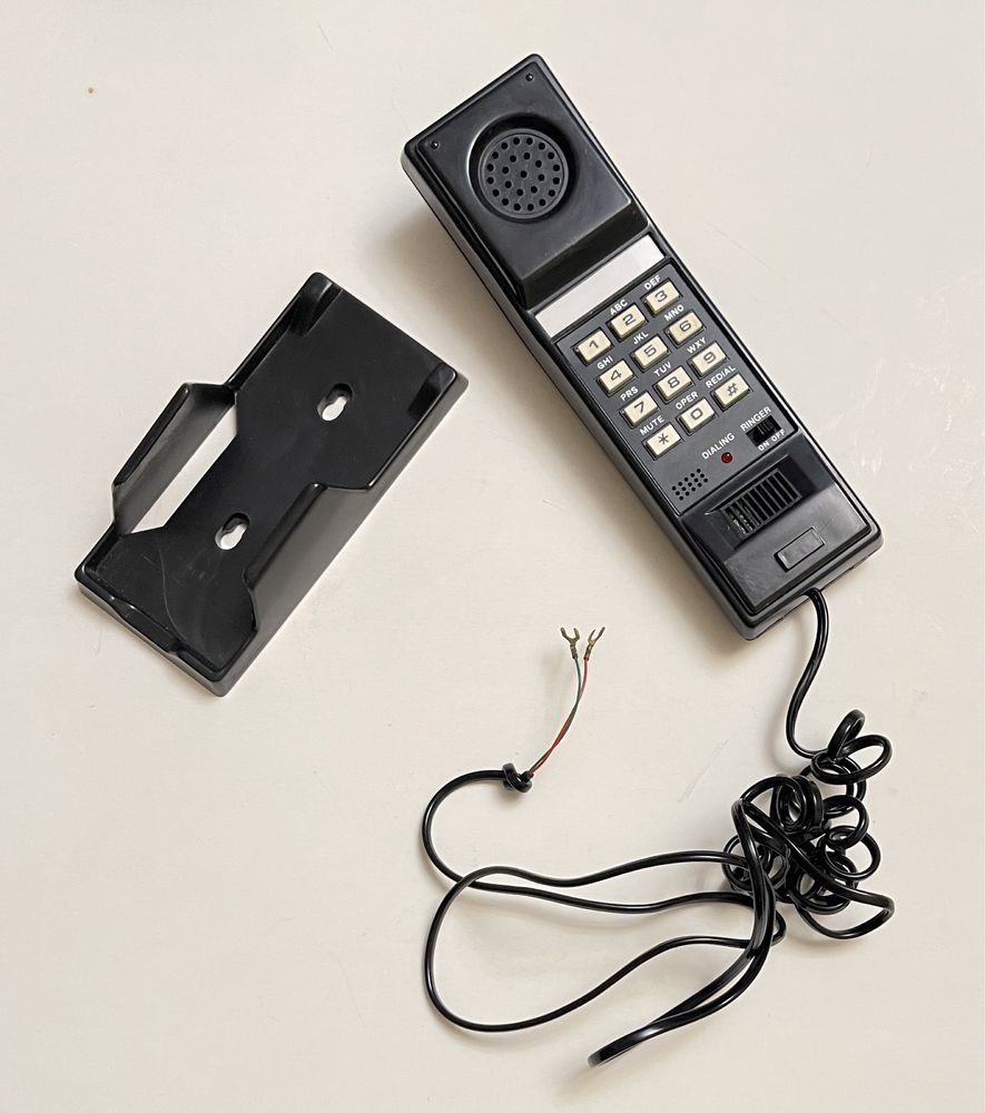 Stary telefon kolekcjonerski słuchawka lata 80 PRL Pewex