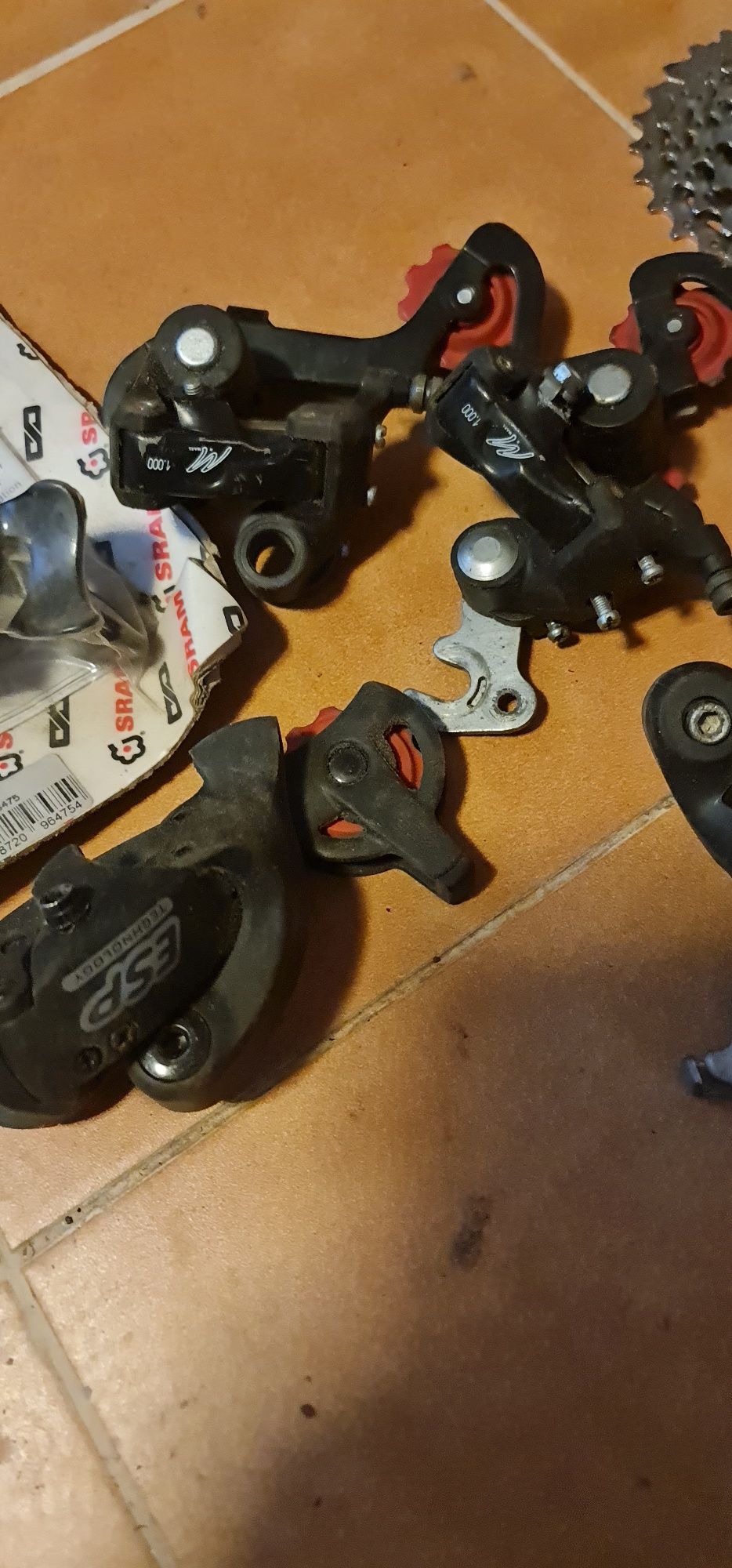 Peças novas SRAM para bicicleta