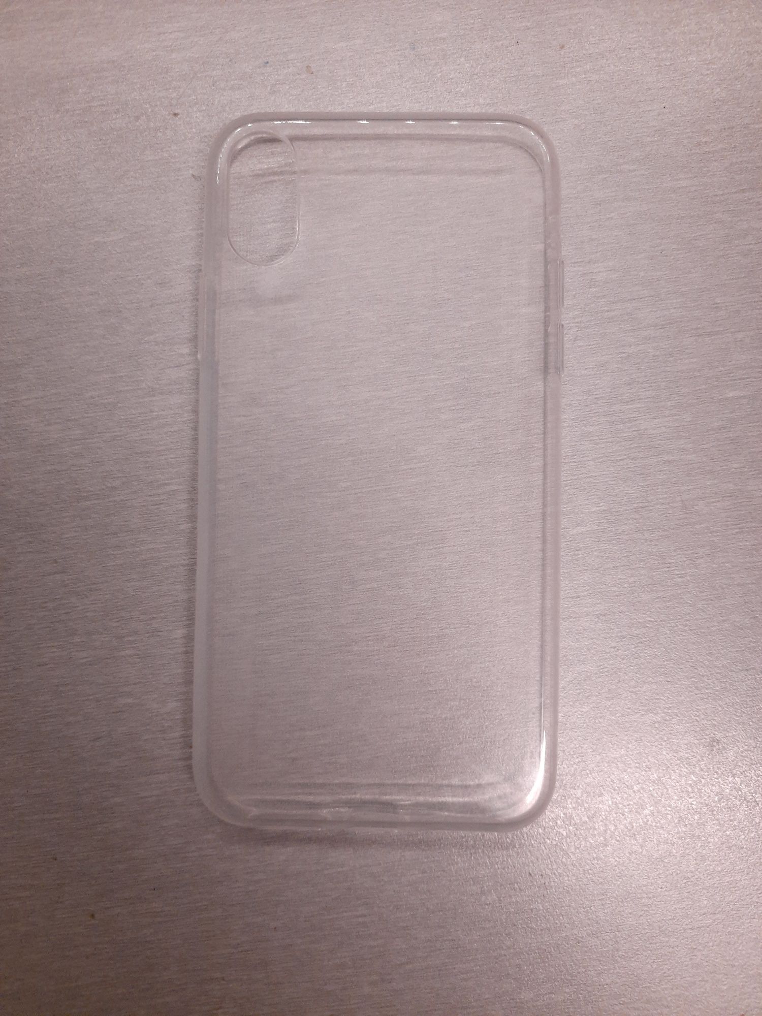 Etui/plecki iPhone x/xs transparentny, nowy