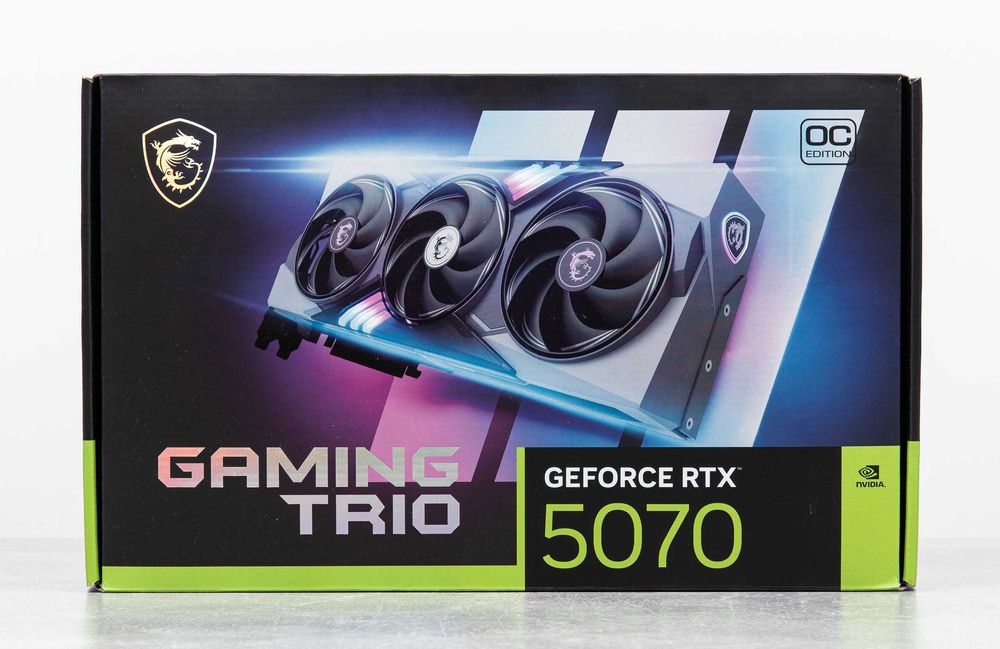 Відеокарта MSI GeForce RTX 5070 12G GAMING TRIO OC