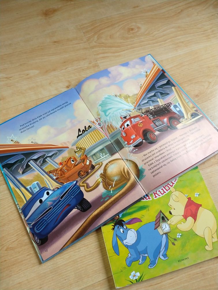 Książki dla dzieci Kubuś Puchatek Auta Disney