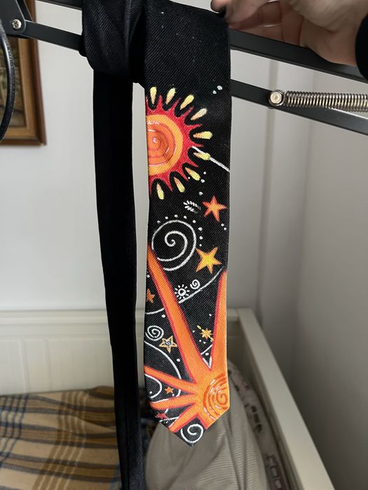 Krawat customanizowany rengoku demon slayer