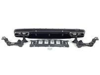 Диффузор с насадками Mercedes C-Class W205 2014-2018год Edition 1 C63