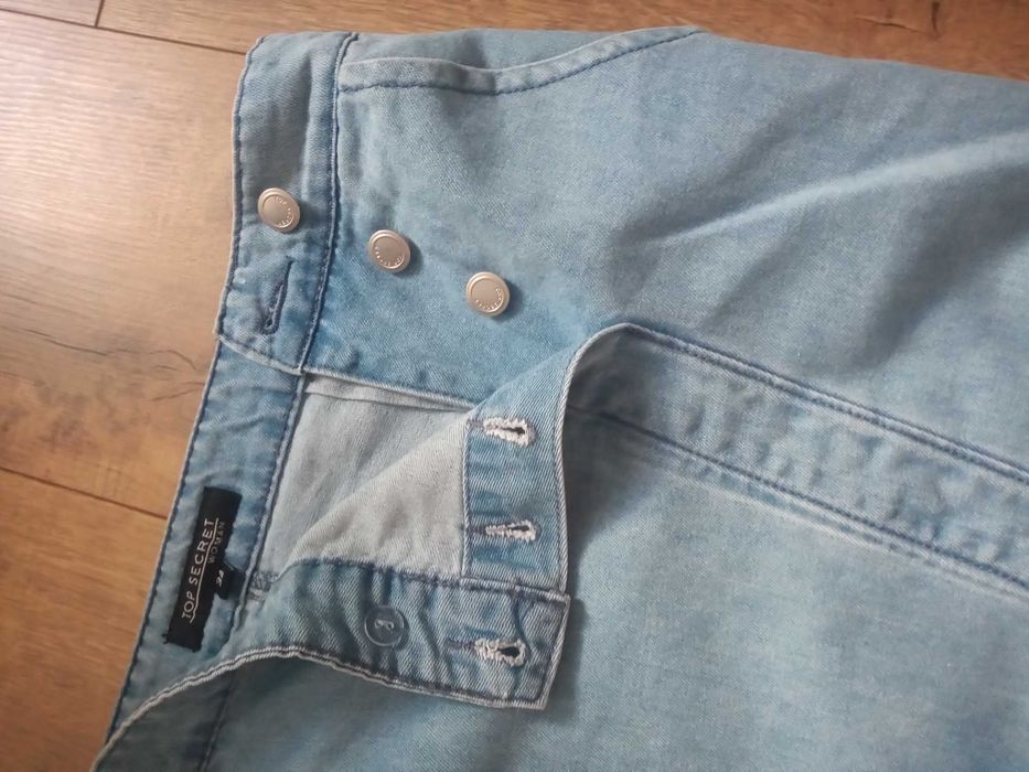 Spódnica TOP SECRET r. 34 jeans