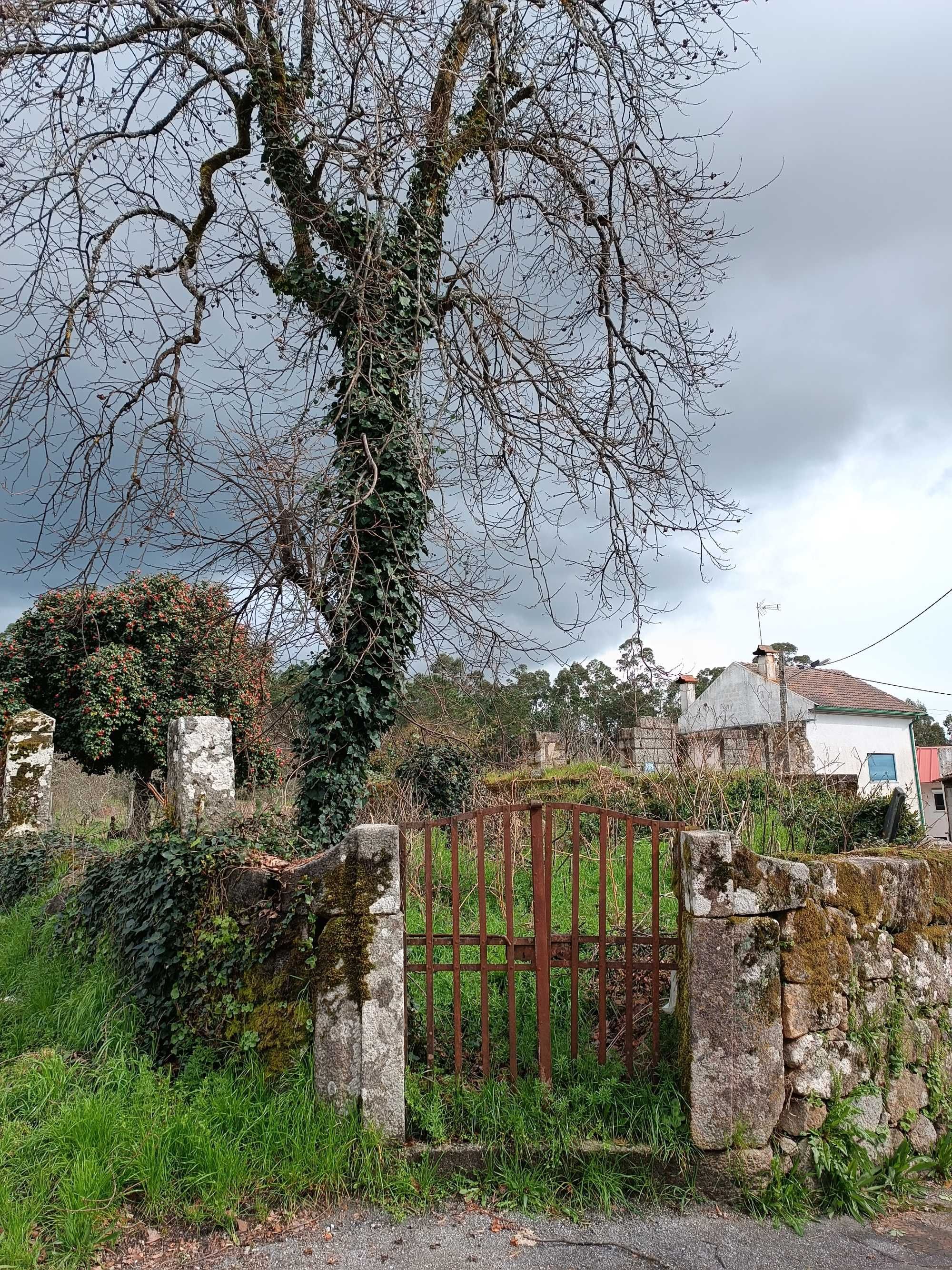 Terreno em Viseu para construção com 2 casas em ruina