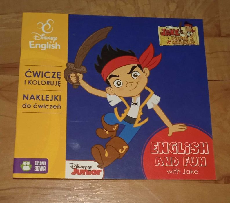 Język angielski dla dzieci - Piraci z Niebylandii + nalkejki