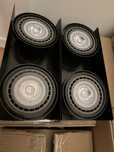 Lampy sufitowe w dobrym stanie czarne