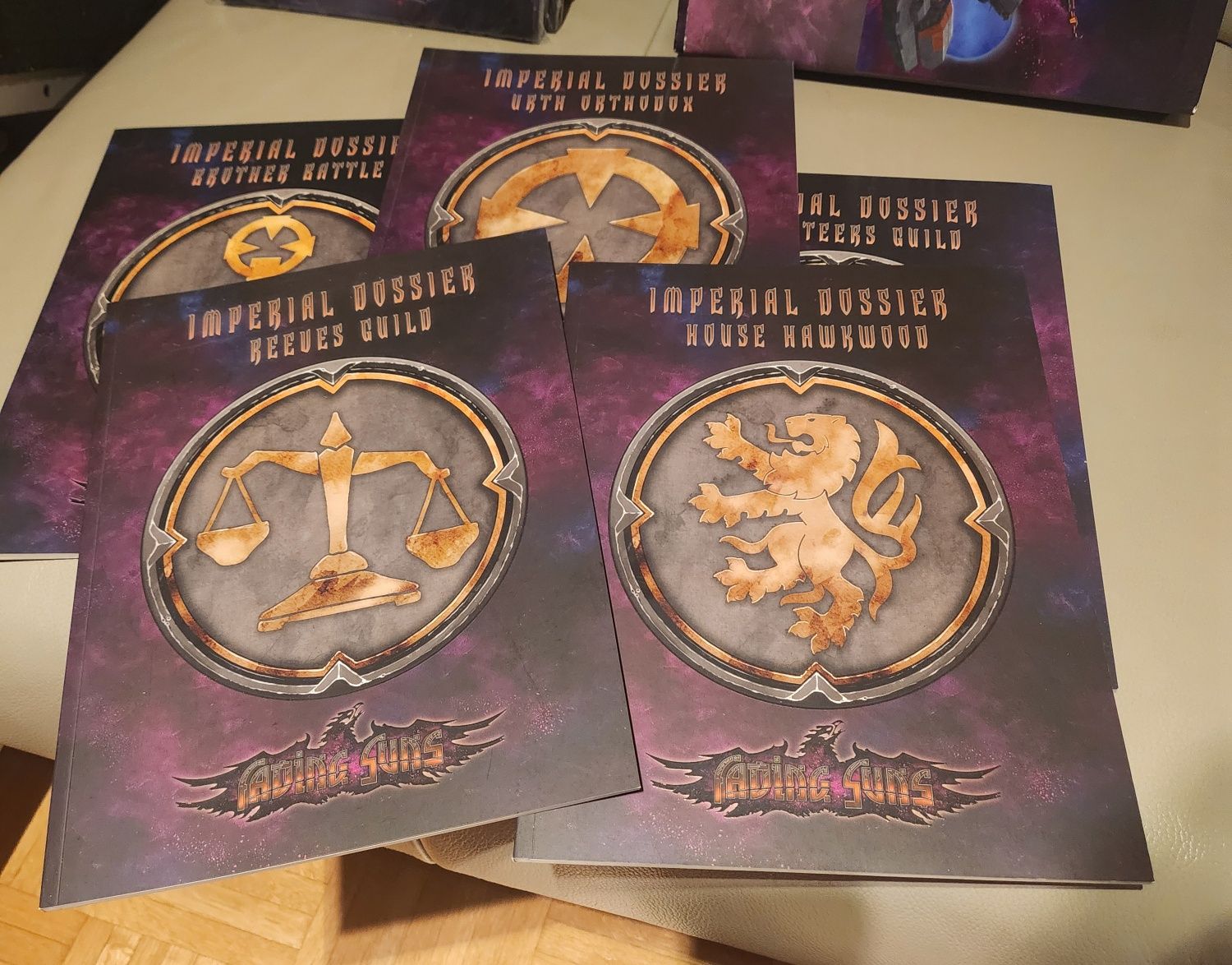 Fading Suns gra rpg Komplet