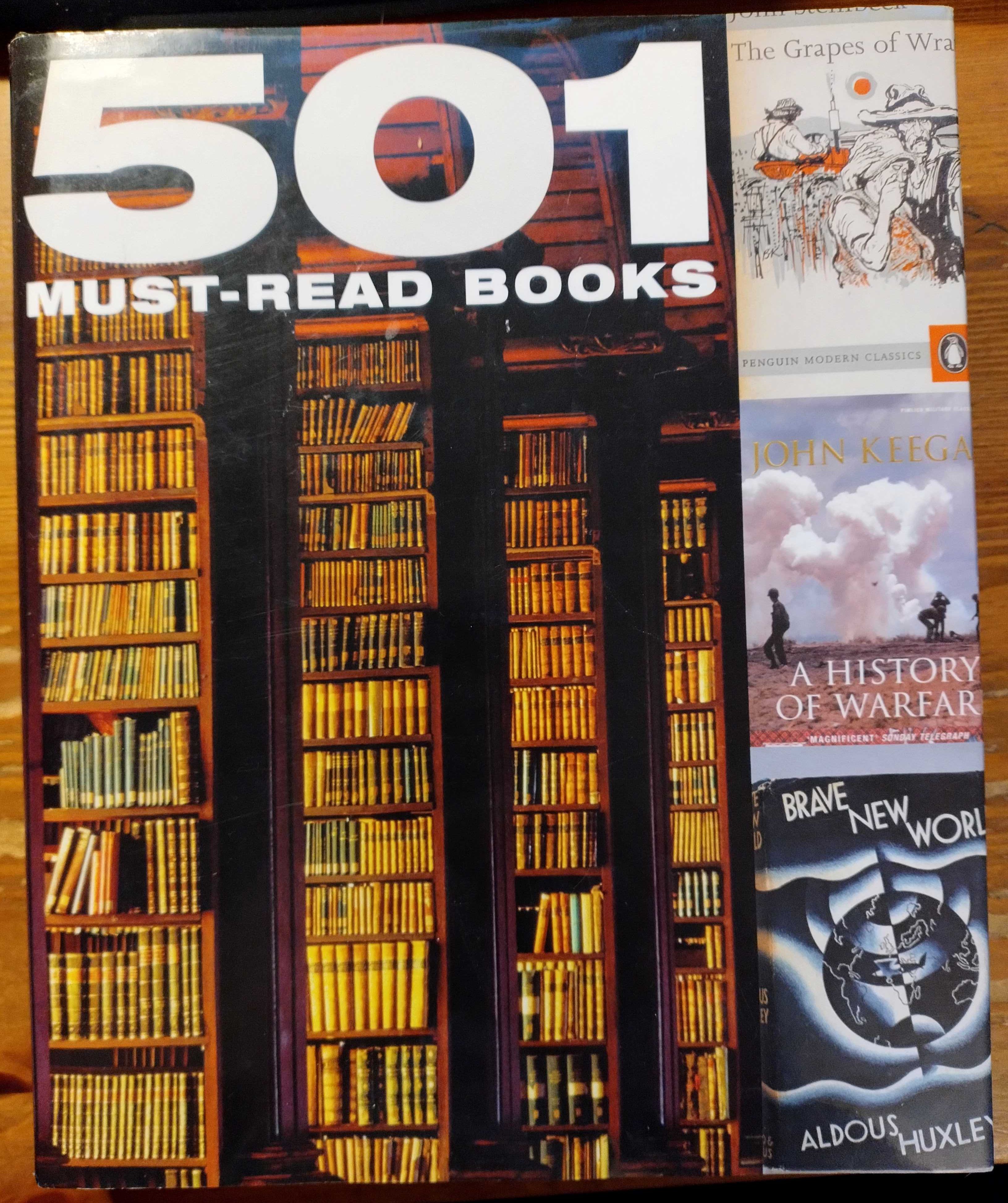 501 must read books, książki, które trzeba przeczytać, jak nowa,
